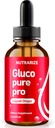 NutraRize Glucopure Pro Drops, Xüsusi Formula sağlam və sabit səviyyələrini dəstəkləyir, Ümumi Sağlamlıq və Wellness, Gluco Pure Pro Gotas Reviews (30 Xidmət)