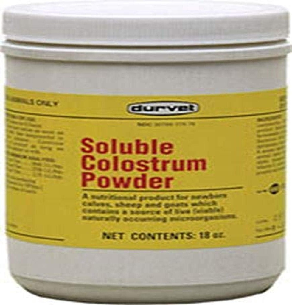 Durvet Soluble Colostrum Powder, 18 Unze Container