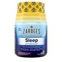 Zarbee's Melatonin Gummies 3mg Sleep Supplement to Promote Peaceful Sleep, Natural Mixed Fruit Flavor, Adults Gummy Age 12 Up, 60 Count