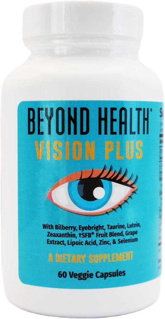 Sağlamlıq Vision Plus Natural Eye Care Supplement - 60 Kapsül