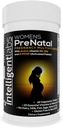 Intelligent Labs Women's Prenatal Multivitamin, 25 Essential Pregnancy Vitamins and Minerals, with 5-MTHF Activated Folate, Active B12 and B6, Easy-to-Take, 2 Months Supply