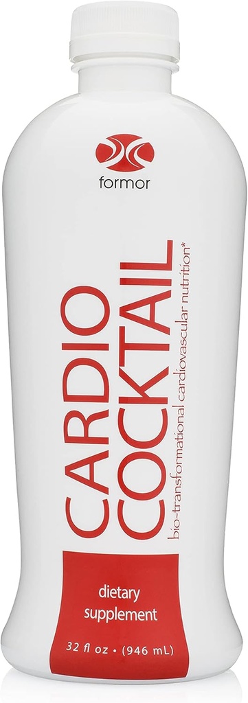 קוקטייל Cardio קוקטיילים נוזלי Nitric Oxide 32 oz, L-Arginine, B-Vitamins, 5,000יו ויטמין D - תמיכה Cardiovascular Health, Nitric Oxide תוסף