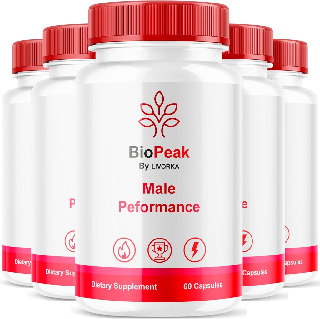(5 Pack) BioPeak Capsule, BioPeak Advanced Support Formula Pills (300 capsule)