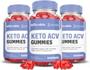Justified Laboratories (3 Pack Microbio Keto ACV Gummies Advanced Formula 1000MG Micro Bio Keto Gummies Apple Cider Vinegar Boya Toz B12 Vegan GMO 180 Gummys