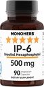 MONOHERB IP-6 Inositol Hexapfosfat 500 mg per Capsule - 90 Veg Capsules