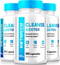 (3 Pack) Ketosyn Cleanse & Detox капсули, Ketosyn хапчета за напреднали Отслабване, Максимална сила Keto Blend поддръжка Допълнение, Keto Syn вътрешна почистване Pastillas мнения (180 капсули)