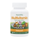 NaturesPlus Animal Parade Children's Chewable Multivitamin - Orange Flavor - 90 Animal-Shaped Tablets - Promotes Health & Well-Being - Vegetarian, Gluten Free - 45 Servings
