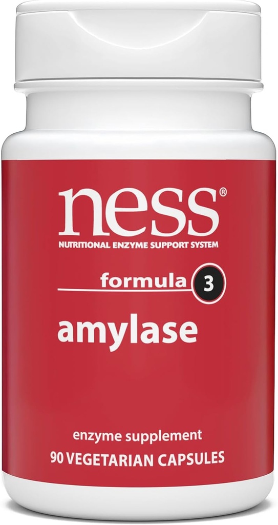 Ness Enzymes - Amylase #3 90 蔬菜盖