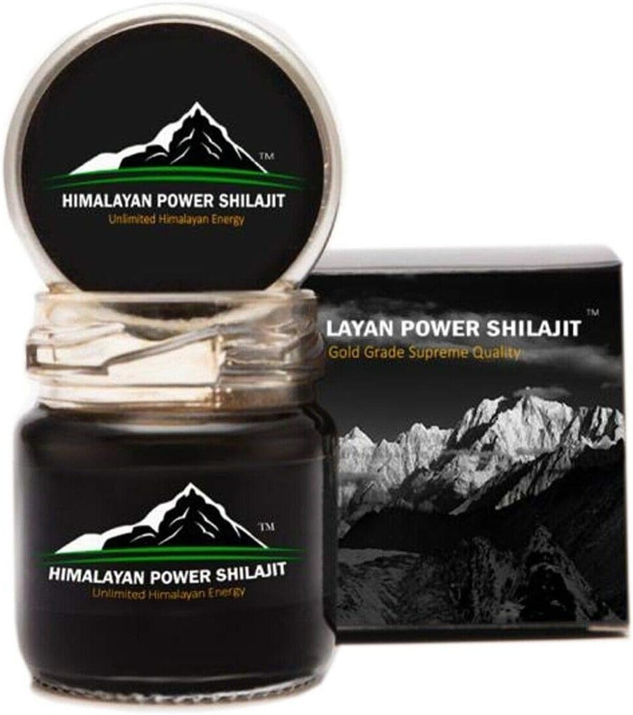 50 Grams – Purest Himalayan Power Shilajit Resin – Gold Grade 100% Pure Shilajit- Fulvic Acid & 85+ Trace Minerals Complex for Energy & Immune Support