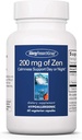 Alergia Ikertzeko Taldea 200 mg Zen - GABA L-Theanine Supplement, Natural Calm, Sleep & Relax Support for Women & Men, Hartu eguna edo gaua Erlaxatzeko eta Energia Lasaitzeko - 60 Vegetarian kapsulak