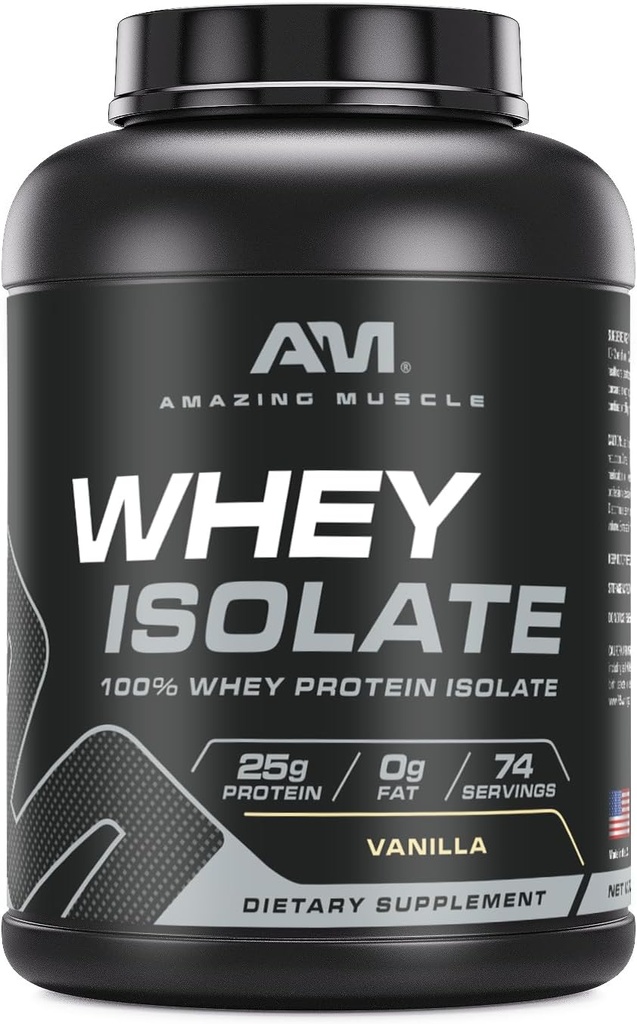 Neverjetno Muscle Whey Protein Isolate Powder 