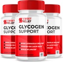 (3 engranatge) dolç suport per a Glycogen, Capules, dolç Resel Net suplementari, dolç Releaf Glycogen ajuda dolça, dolçaRelief Glucogen ajuda dolç amoral (180 Capules)