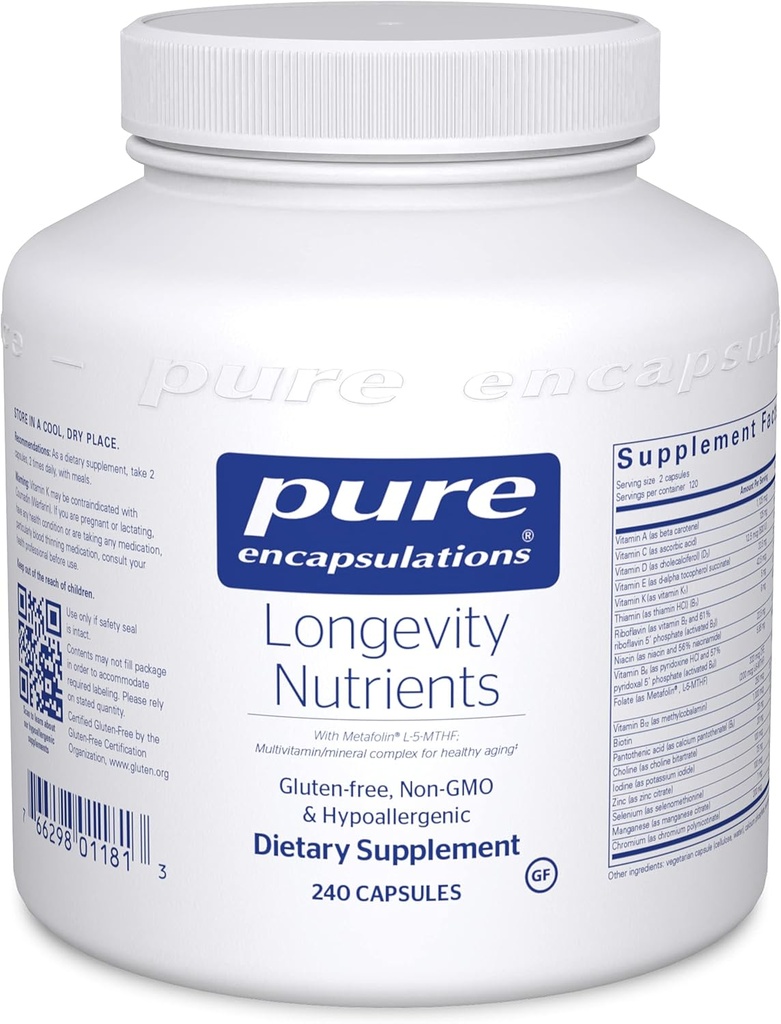 Pure Encapsulations Longevity Nutrients -- Capsule