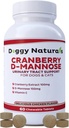 Cranberry D-Mannose for Dogs and Cats Eurinary Tract Access Internations and Excerts UTI, Bludder Infect chicky, Antoxidant (Single Sauth Table, 60 Count).