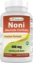 Najboljši naravni Noni 400 mg 240 Kapsule