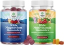 Uşaqların təhlükəsizliyi - Nerve Sağlamlıq, Kaslar və Sağlamlıq Dəstək, və Bitkili Ufaqlar Multivitamin Gummies - Vitamin A C D3 E B