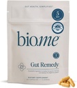 Biome Gut Remedy kapsulės su Berberine (5 diena Cleanse, 1 mėnuo tiekimas, 30 kapsulės), Gut Cleanse su magnio citratas, Imunolinas, L- glutaminas - Reset Digestive System, Rebalance Microbiome
