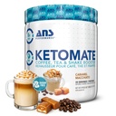 ANS Performance Ketomate Sugar Free Coffee Creamer with MCT Oil Powder for Tea and Shakes, Keto Energy Powder, 20 Servings, Carmel Macchiato