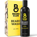 The Beard Club Citrus Beard & Face Wash- All- in- One Cleanser, Softens & Nourishes Ansigtshår, Hydrates & Cleans Skin, Paraben & Sulfate- Free
