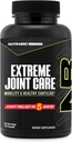 NutraBio Extreme Joint Care - Integratore di Supporto Congiunto - Integratore di Salute Congiunto, Supporti Giunti, Mobilità e Cartilage - 120 Capsule