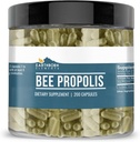 Earthborn Elements Bee Propolis 200 Kapsułki, Czyste i Nierozcieńczone, Brak dodatków (200 Kapsułki)