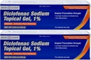 GeriCare Topical Arthritis Schmerzlinderung Gel Diclofenac Sodium 1% (NSAID) Handgelenk Elbow Fuß Knee Extra-Strength Pain Reliever- Anti-inflammatorische Arthritis Schmerzbehandlung, 3.53oz (2 Pack)