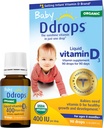 Ddrops Baby 400 UI, Vitamina D, 90 Gotas 2,5 ml (0,08 Fl. Oz (Pacote de 1))
