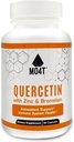 Quercetin & Hypromelain s obsahom zinku - Antioxidant Support Immune System Health - Dietary Supplement - 60 Kapsule 1050 mg Silná formula