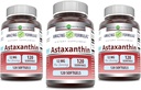Дивовижні формули Astaxanthin 12mg м'які гелі добавки не-GMO клейковини Безкоштовно (120 Count 3 Pack)