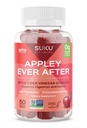 SUKU Appley Ever After Gummies – Apple Cider Vinegar with Methylated B12 & Folate – Sugar-Free, Gluten-Free, Vegan Detox & Energy Support – Amazing Apple Flavor – 50 Count