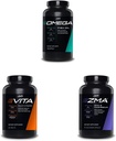Phụ khoa học Omega JYM Fish dầu + Vita JYM thể thao Multivitamin & Mineral Hỗ trợ ZMA
