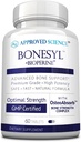 Disetujui Ilmu Bonesyl - Strengthen Bones, Limit Bone Density Loss - Pertahankan Overall Bone Health - K2, BioPerine, dan Magnesium - 60 Tablet - Vegan - dibuat di USA