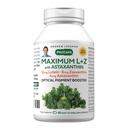 ANDREW LESSMAN Maximum L+Z with Astaxanthin 60 Softgels - 12mg Lutein, 6mg Zeaxanthin, 4mg Astaxanthin. Key Nutrients to Support Eye and Brain Health, and Promote Healthy Vision.