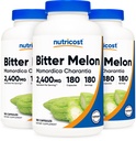 Nutricost Bitter Melon 600mg, 180 Capsules (3 Bottles)