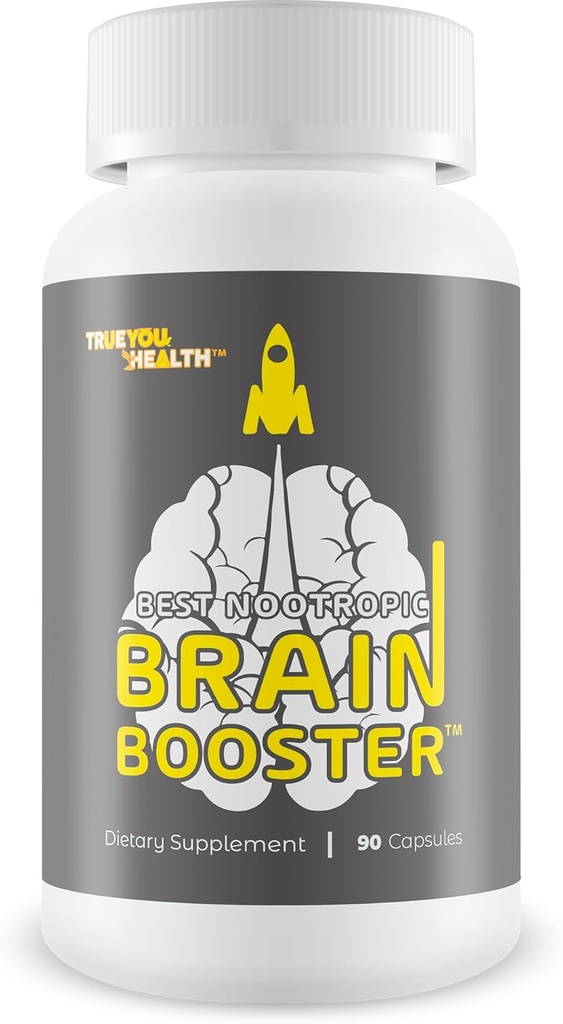 Best Nootropic Brain Booster - untuk Memory, Focus, konsentrasi, Mental Clarity, & Energy - Dukung Peningkatan Fungsi Otak, Recall Memory, dan Mengurangi Fatigue Mental - untuk Pria & Perempuan - dengan Ginkgo