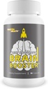 Beste Nootropic Brain Booster - for hukommelse, fokus, konsentrasjon, mental klarhet, & energi - Støtte forbedret hjernefunksjon, minneminnelse, og redusert mental utmattelse - for menn og kvinner - med Ginkgo