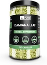 PURE ORIGINAL INGREDIENTS Damiana Leaf Capsules, No Magnesium or Rice Fillers, Vždy čisté, Laboratorní ověřené (730 Kapsle)