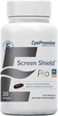 EyePromise Screen Shield Vitamina Eye - 30-Count, 30-Day Supply - Suplemento Eye com Omega 3s, Zeaxanthin, Lutein, Bilberry, Zinco e Vitaminas para Cansados, Olhos Treinados