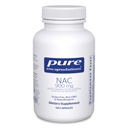 Pure Encapsulations NAC 900 mg - N-Acetyl Cysteine Amino Acid Supplement for Lung & Immune Support, Liver & Antioxidants* - 120 Capsules