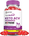 Keto ACV Gummies Extreme 2000MG Aceto di sidro di Keto Gummies Fastactive Formulato con Polvere di succo di barbabietola di melograno B12 Vegan Non OGM 60 Gummys