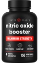 NutraChamps Nitric Oxide Supplement, L-Arginine, L Citrulline Malate, AAKG, Pine Bark, Grape Seed Extract, Extra Strength Nitric Oxide Booster, Nitric Oxide Pills, Strength, Energy, Blood Flow