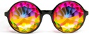 GloFX Xtra Lite Kaleidoscope Glasses | Light weight Glas Crystal EDM Festival Diffraction Glasses