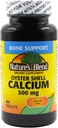 Naturens blanding Oyster Shell Kalsium 500 mg 100 faner (1683)