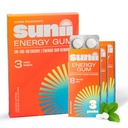 Sunii Nootropic Energy Gum - Quick Boost Energy & Focus - 50mg Caffeine Gum, Fresh Mint Taste - Vitamins B6 & B5, No Sugar & Calorie - Ideal Gifts for Women Faster than Chews, Drinks & Pills (24pcs)