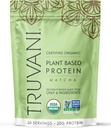 Truvani Vegansk Era Protein pulver | Matcha | 20g Organisk Plante Basert Protein | 20 Serveringer | Keto | Gluten & Dairy Gratis | Lavkarbohydrat | Nei tilsatt Sukker