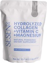 SESEN Gehydrolyseerde collageen + vitamine C + magnesium (blauw) Poeder 17,6 oz