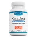 Euromedica Curaphen Extra Strength - 120 Tabs - Ultra Potent Curcumin & Boswellia with DLPA & Nattokinase - Clinically-Studied Ingredients, Highly Absorbable - 120 Servings