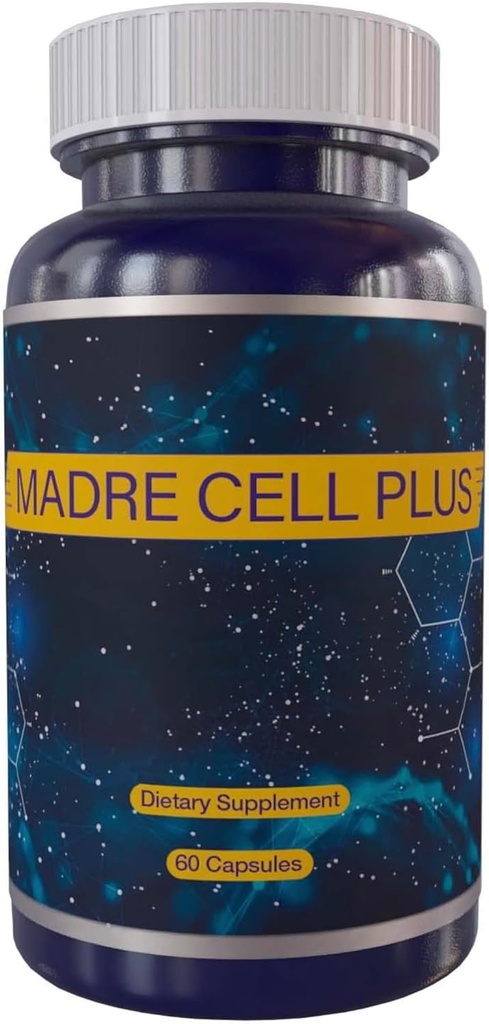 MADRE CELL PLUS - Purest AFA, Gluten Free - 60 Kapsül Formula Avanzada Natural AFA Stem Cell Təhlükəsiz 500mg / 60 Caps / Daimi Antiaging & Longevity Proprieties