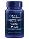 Life Extension Super Omega-3 EPA/DHA Fish Oil, Sesame Lignans & Olive Extract – Heart Health, Brain Health, Inflammation Health Support, Cholesterol Health Support, Gluten-Free, Non-GMO, 60 Softgels