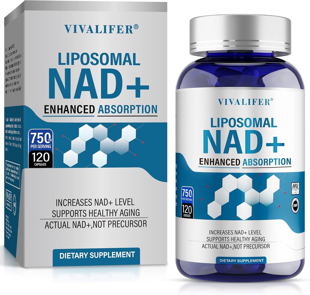 NAD+ Liposómico Suplemento 750 mg